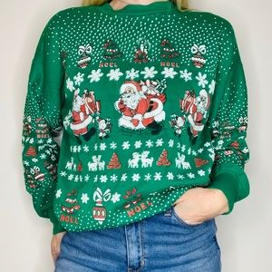 Vintage Ugly Christmas Sweater Crew